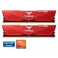 thumbnail image 1 of Team T-Force Vulcan 32GB (2 x 16GB) 288-Pin PC RAM DDR5 6400 (PC5 51200) Desktop Memory Model FLRD532G6400HC40BDC01, 1 of 4