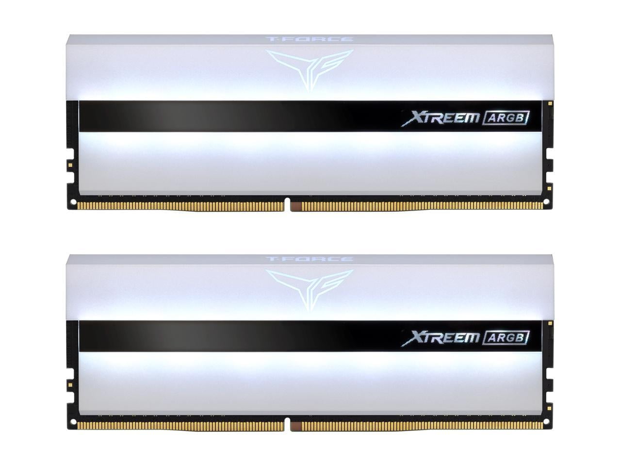 T-FORCE Xtreem DDR4 3200MHz 8GB×2 Team T-Force XTREEM ARGB 16GB (2 x 8GB) 288-Pin PC RAM DDR4 3200