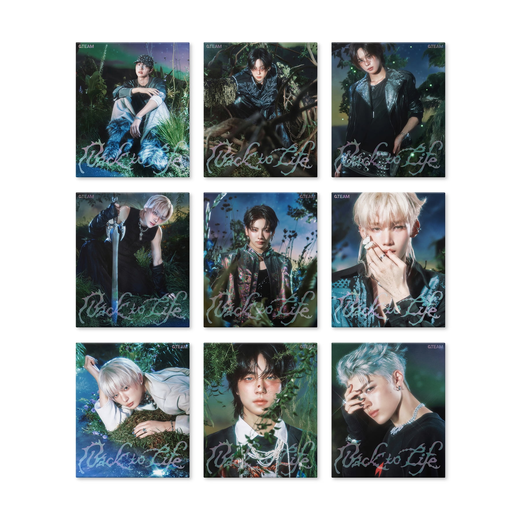 &Team - &TEAM KR 1st Mini Album 'Back to Life' [ROAR ver.] - Music & Performance - CD