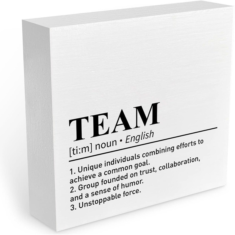 Thank You Puzzle Piece Sign For Office Team - "You Are The Piece That Made The Difference" Appreciation Gift
