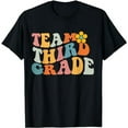 thumbnail image 1 of Team Third Grade Groovy Wavy, 3nd Grade Back to school T-Shirt, 1 of 5