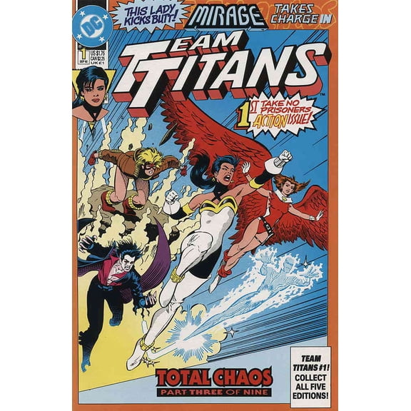 Team Titans #1B VF ; DC Comic Book