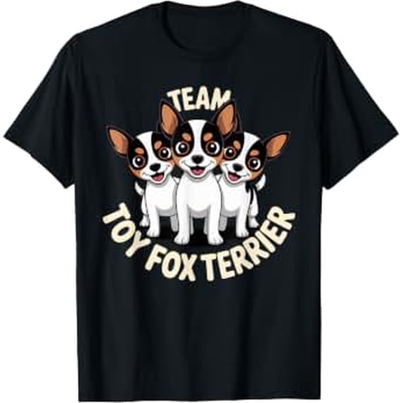 Team Toy Fox Terrier Cartoon Amertoy Pet Dog Breed Classic Theme ...