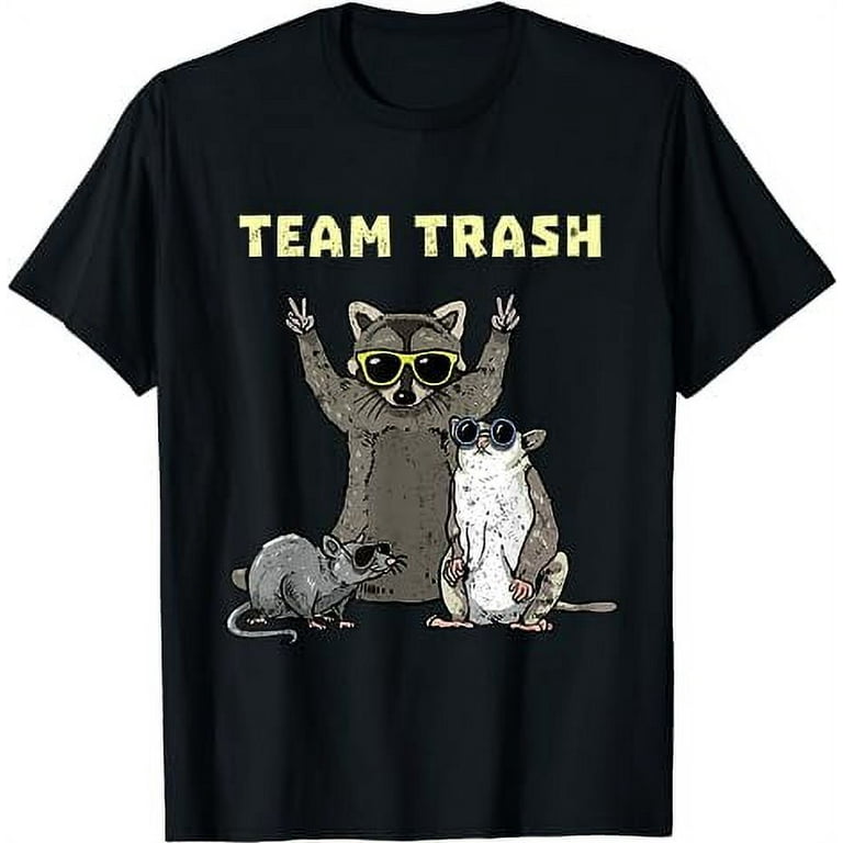 Opossum And Raccoon Shirt Garbage Gang Funny Animals T-Shirt Opossum And Raccoon Shirt Garbage Gang Funny Animals T-Shirt