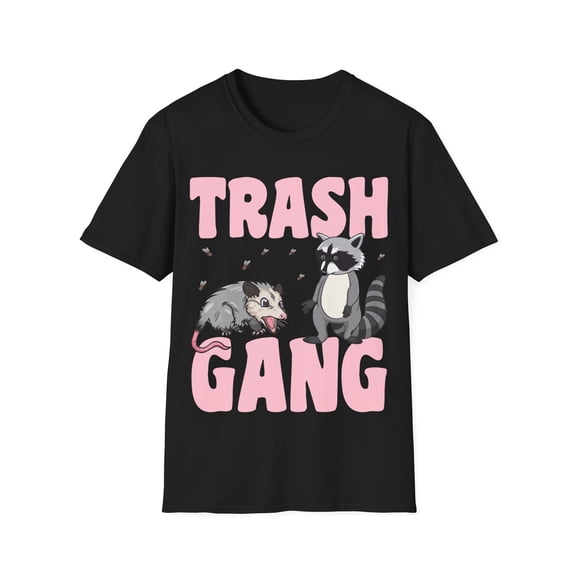 Team Trash Opossum Raccoon Rat, Funny Animals Garbage Gang Unisex T-Shirt