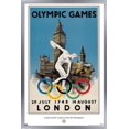 thumbnail image 1 of Team USA - London 1948. Games of the XIV Olympiad. Wall Poster, 14.725" x 22.375" Framed, 1 of 5