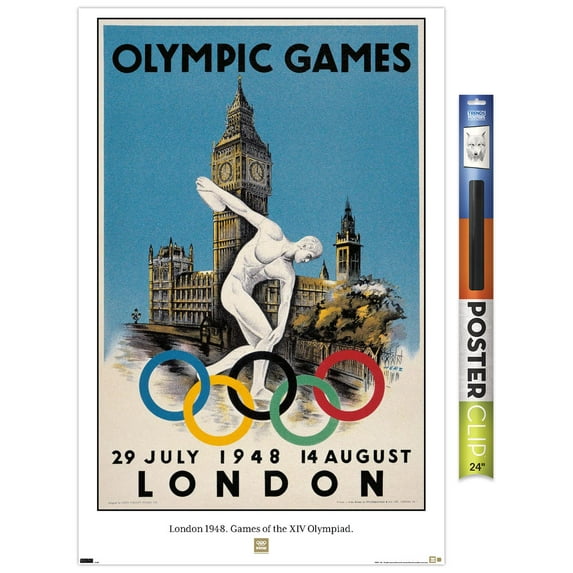 Team USA - London 1948. Games of the XIV Olympiad. Wall Poster, 22.375" x 34"