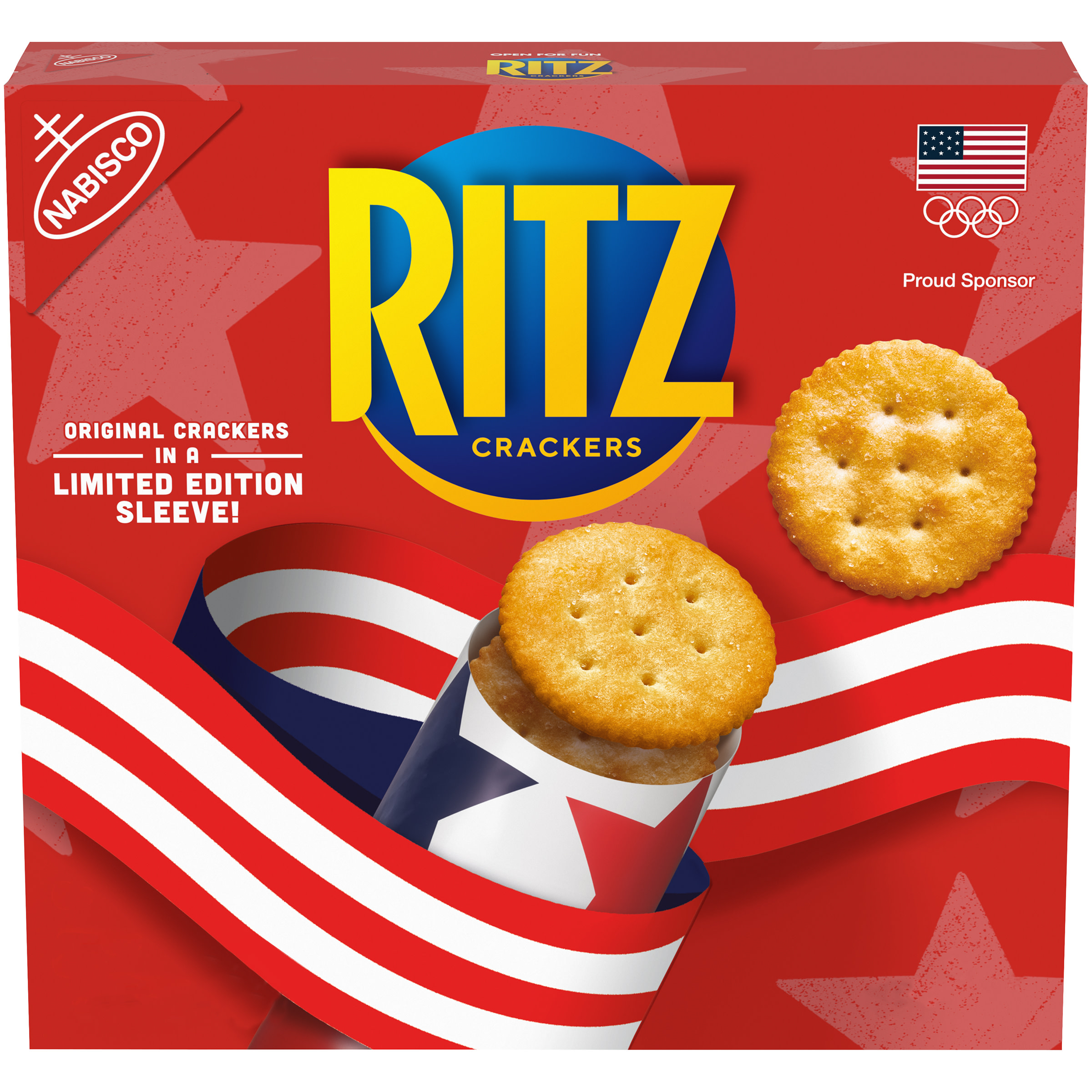 Team USA RITZ Original Crackers, Limited Edition, 13.7 oz - image 1 of 12