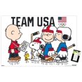 thumbnail image 1 of Team USA x Peanuts – Olympic Hockey Team Wall Poster, 22.375" x 34", 1 of 5