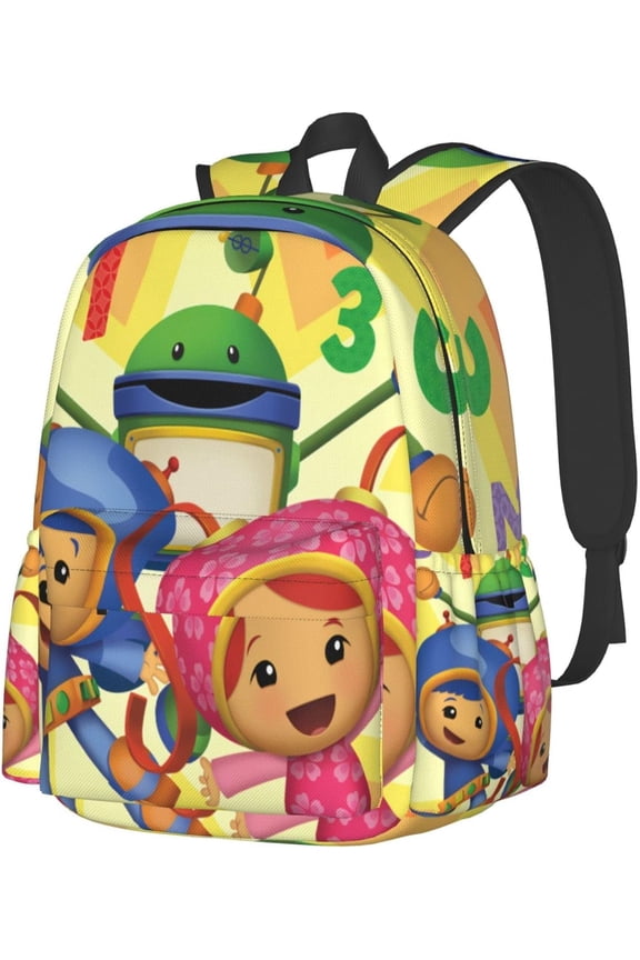 Team Umi-zoo-mi Backpack Lightweight School Travel Multifunctional Adjustable Laptop Backpack Double Shoulder Bag AS PIC 17