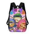 thumbnail image 1 of Team Umizoomi Backpack Rucksack Book Bag Schoolbag Shoulder Bag Casual Hiking Daypack 17 Inch, 1 of 8