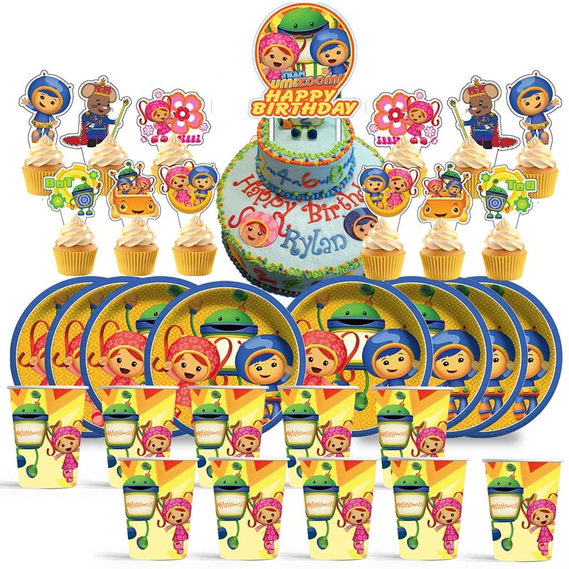 Team Umizoomi Birthday Cups Party Supplies Plates Decorations Cake ...