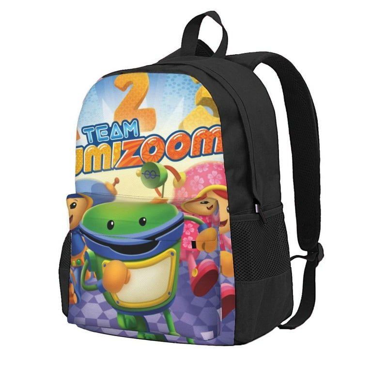 Team Umizoomi Cartoon Casual Daypack Laptop Backpack Student