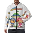 thumbnail image 1 of Team Umizoomi Full Zip Hoodies Hooded Long Sleeve Jacket Lightweight Sweatshirt Warm Winter Coats M, 1 of 6