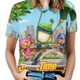 thumbnail image 1 of Team Umizoomi T-Shirt for Women Casual Printed Tee Stylish Soft Graphic Shirts Top Short-Sleeve Outfit 4XL, 1 of 8