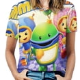 thumbnail image 1 of Team Umizoomi T-Shirt for Women Casual Printed Tee Stylish Soft Graphic Shirts Top Short-Sleeve Outfit S, 1 of 8