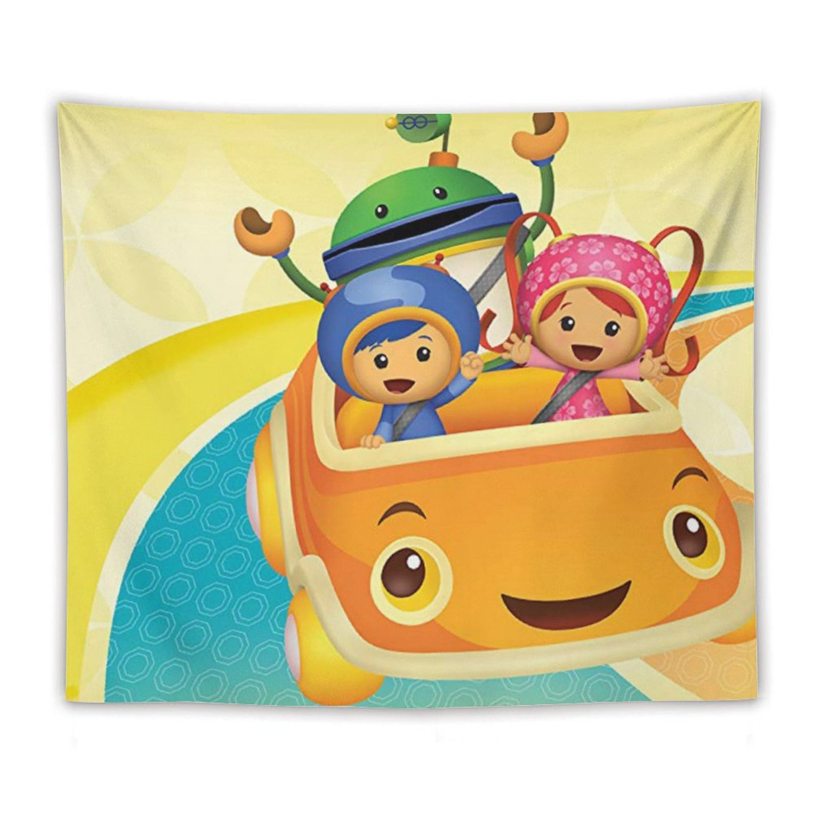 Team Umizoomi Tapestry Luxury Wall Hanging Tapestries Decor Aisle Mural ...