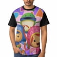 thumbnail image 1 of Team Umizoomi Tee Men's Short Sleeve Printed T-Shirt Casual Wear Round Neck Trendy Shirts Versatile Outfit Top S, 1 of 5