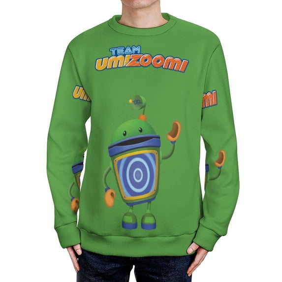 Team Umizoomi Unisex Sweater Long Sleeve Fall Casual Crewneck Tops Pullover Active Streetwear Fashion Sweatshirt 3XL