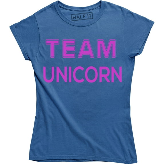 Team Unicorn Cute Mythical Magical Christmas Birthday Party Women's Tee