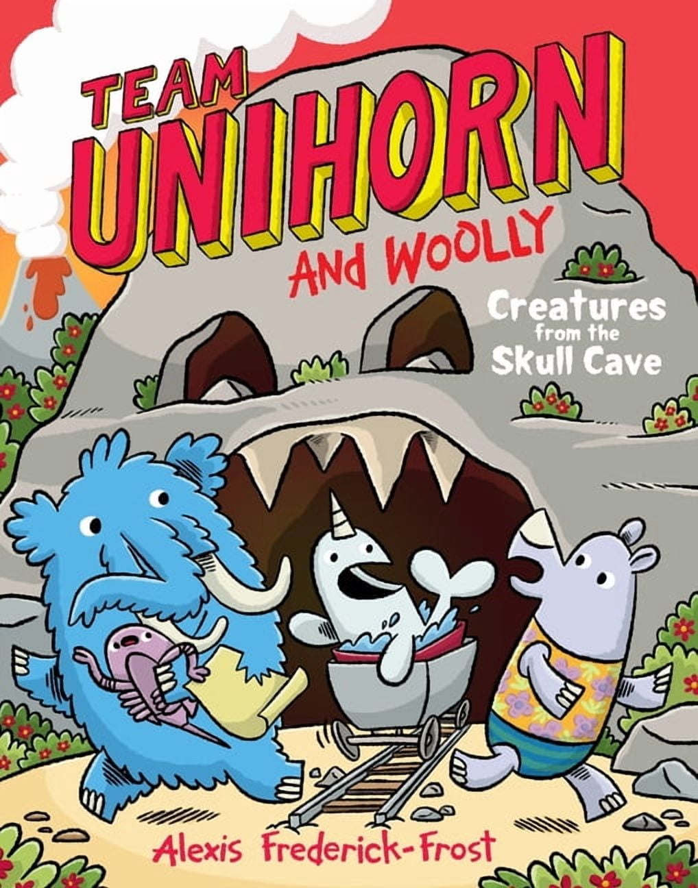 Team Unihorn and Woolly Team Unihorn and Woolly #4: Creatures from the Skull Cave: A Graphic Novel, Book 4, (Paperback)