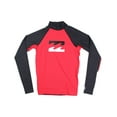 thumbnail image 1 of Team Wave Long Sleeve Rash Vest [Red], 1 of 1