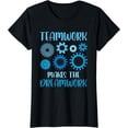 thumbnail image 1 of Team Work Makes The Dream Work | Teamwork T-Shirt, 1 of 4
