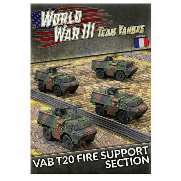 Team Yankee: French VAB T20 Fire Support Section (x4)