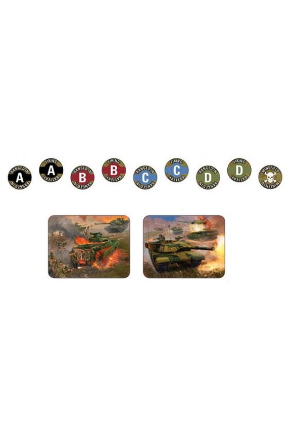 World War III Team Yankee: Mission Token Set