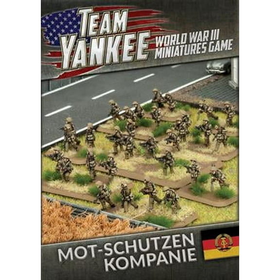 Team Yankee Volksarmee East German Mot Schutzen Kompanie by Battlefront TEBX02