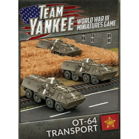 Team Yankee TWBX03 OT-64 Transport (4 Vehicles) Gaming Miniatures