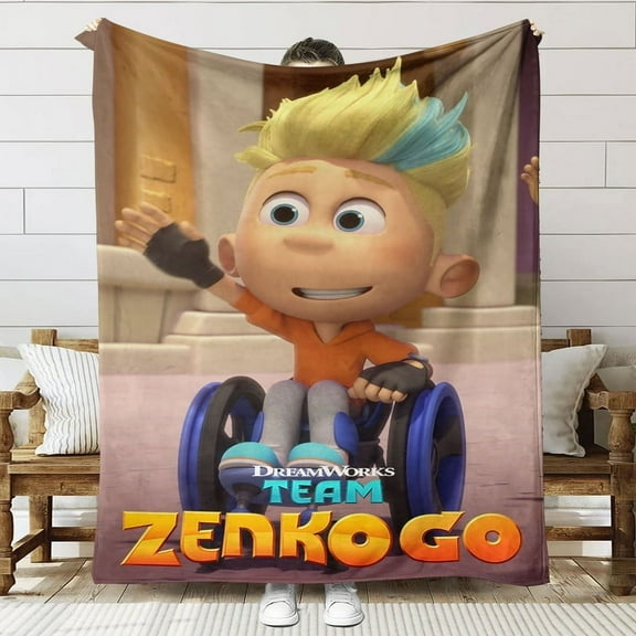 Team Zenko Go Throw Blanket Gifts for Fans Lover Girls Boys Women Present Hoodie Him Bed 30"x40"