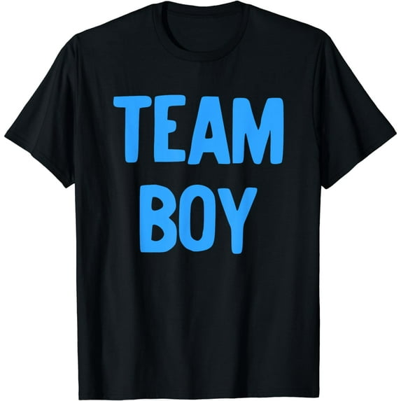 Team boy gender reveal shirt Team blue gender reveal shirt T-Shirt