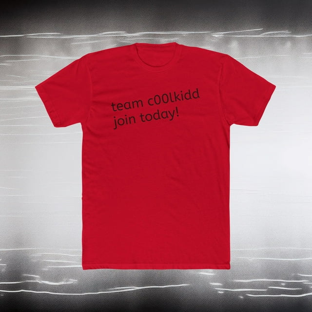 Team c00lkidd Join Today, Roblox, Hacker, Forsaken, Gamer Apparel, Gaming T-Shirt for Gamers, Unisex ADULT Tee,