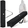 TeamObsidian Ski Bag Can Hold Double Skis Up to 190 cm (6 ft 2