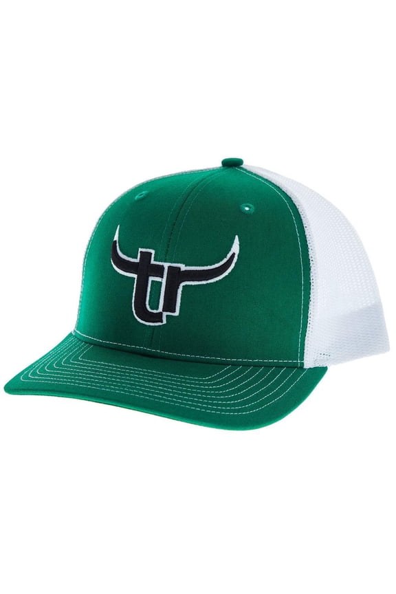 Womens Team Roper Kelly Green/White Cap