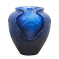 thumbnail image 1 of Teamson Home 16.93" Outdoor Glazed Pot Water Fountain, 1 of 8