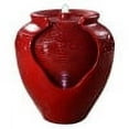 thumbnail image 1 of Teamson Home 16.93" Outdoor Glazed Pot Water Fountain, 1 of 10