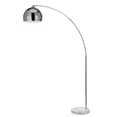 thumbnail image 1 of Teamson Home Arquer 66.93" Arc Floor Lamp with Faux Marble Base, 1 of 8
