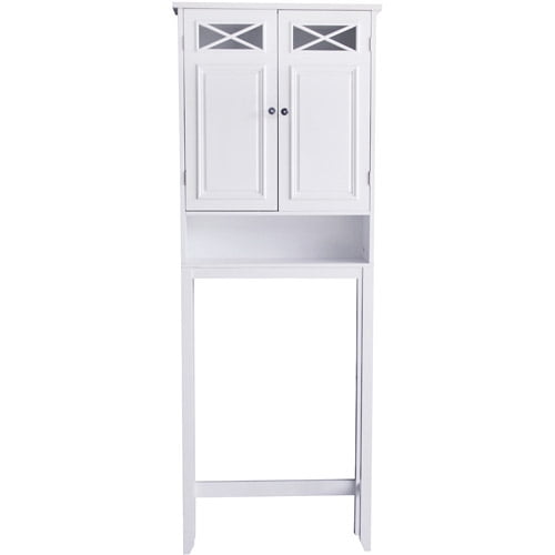Prairie Over the Toilet Space Saving Etagere in White