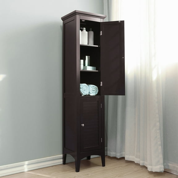 Teamson Home Glancy Freestanding Linen Tower