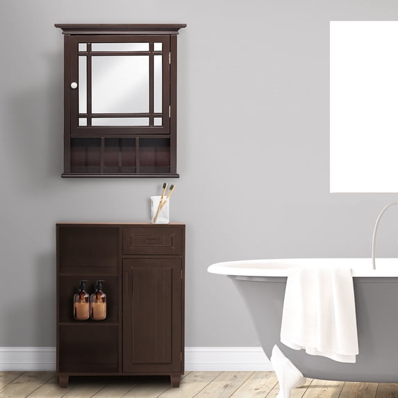 Teamson Home Neal Single Door Removable Wall Cabinet