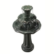 Sunnydaze 3-Tier Brick Steps Outdoor Fountain - 21