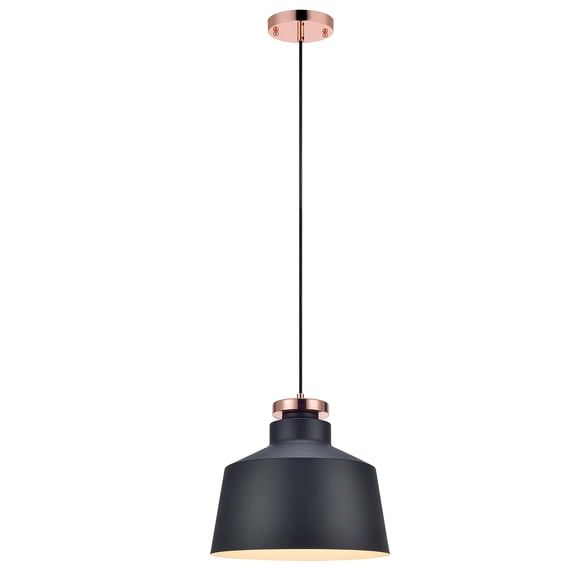 Teamson Home Pendant Ceiling Light Spotlight Grand Lumiere Black Finish VN-L00027