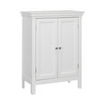 thumbnail image 1 of Teamson Home Stratford Wooden Floor Accent Cabinet with 2 Shelves, White, 1 of 8