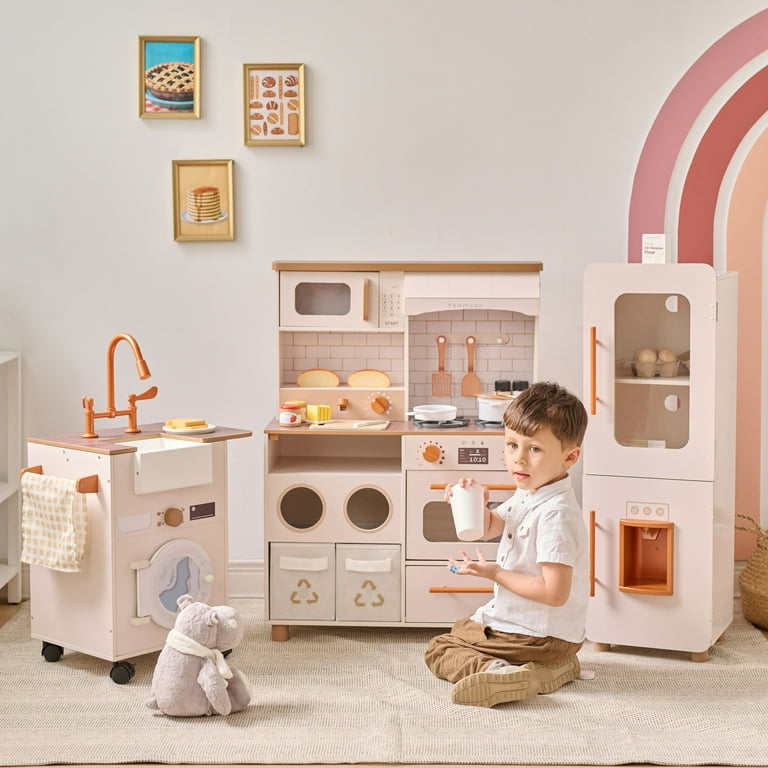 Sato インテリア コレクション レア ドーム kitchentimer Amazon.com: Delta Children Gourmet All-in-One Corner Play Kitchen