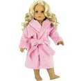 thumbnail image 1 of Teamson SH-RB Sophias Soft Bathrobe with Tie Belt for 18 in. Dolls, Pink, 1 of 2