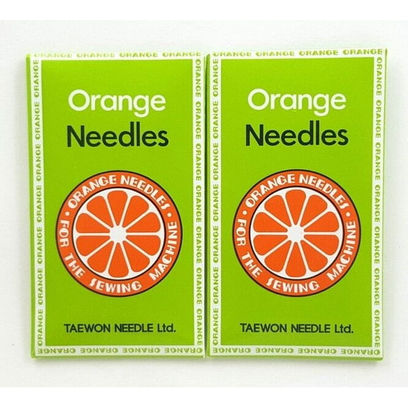 Teamwork 1 PK BROTHER, PFAFF SEWING MACHINE NEEDLES ORANGE 15X1 #14BP