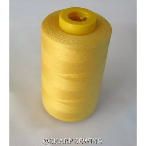 Teamwork 1 SPOOL HONEY GOLD 100% POLYESTER SERGER QUILTING THREAD T27 6000 YARDS #715
