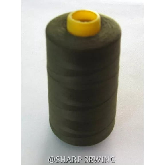 Teamwork 1 SPOOL HUNTER GREEN #890 100%  POLYESTER SERGER QUILTING THREAD T27 6000 YARDS